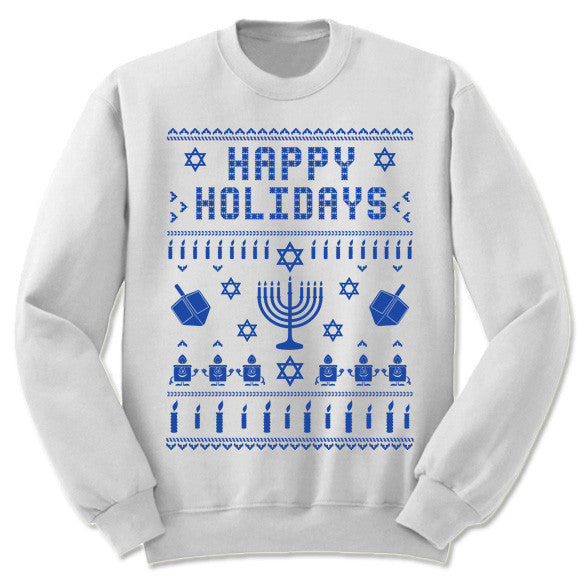 Happy on sale hanukkah sweater