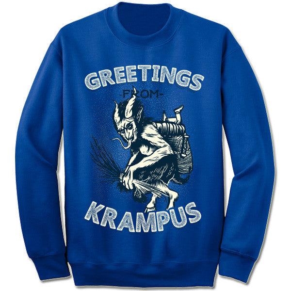 Krampus sweatshirt — Louisville Cream